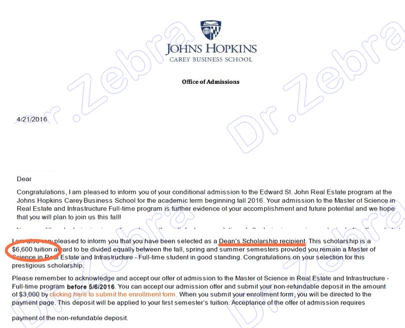 JHU MS in Real Estate and Infrastructure JHU MS in Real Estate and Infrastructure