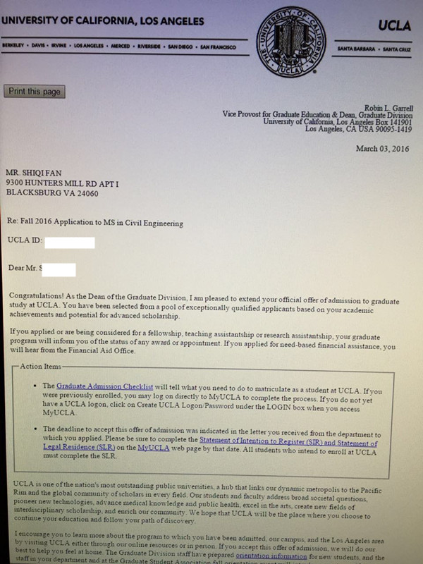 UCLA MS in Civil Engineering 土木工程硕士 UCLA MS in Civil Engineering 土木工程硕士