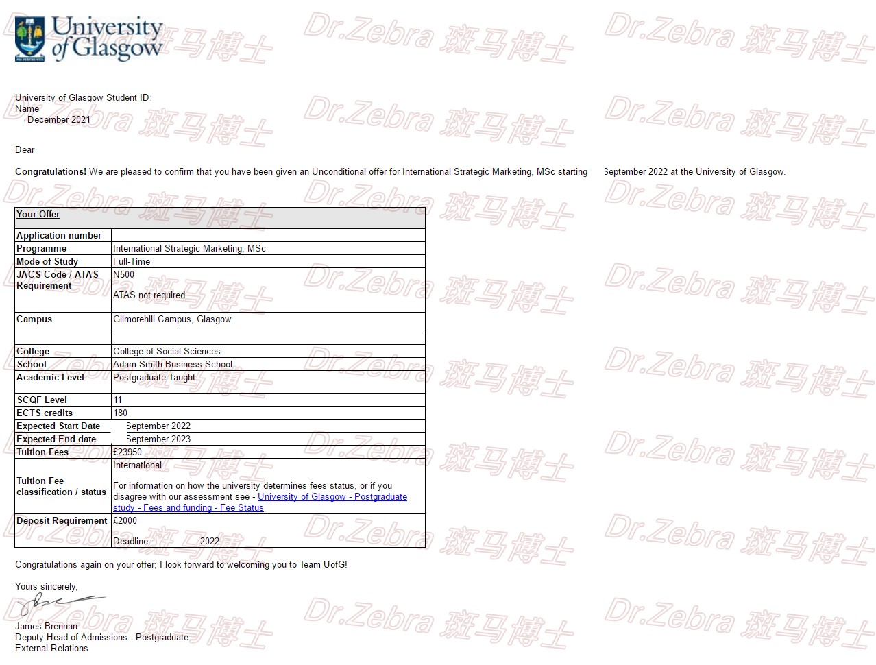 斑马博士、斑马博士留学中心、格拉斯哥大学、University of Glasgow 、MSc International Strategic Marketing 、国际战略营销硕士 斑马博士、斑马博士留学中心、格拉斯哥大学、University of Glasgow 、MSc International Strategic Marketing 、国际战略营销硕士