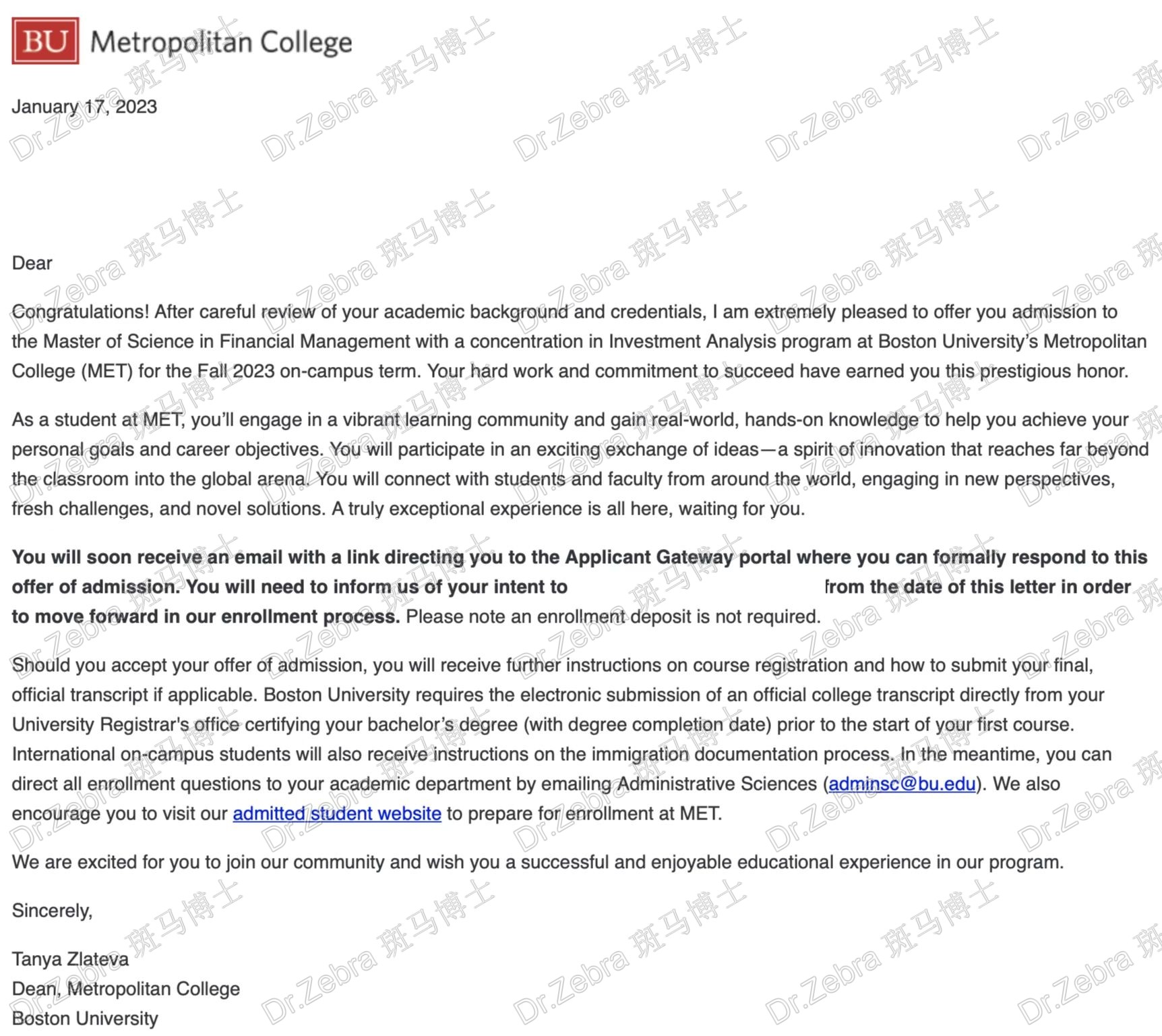 斑马博士、斑马博士留学中心、波士顿大学、Boston University、BU、MS in Financial Management 、财务管理硕士 斑马博士、斑马博士留学中心、波士顿大学、Boston University、BU、MS in Financial Management 、财务管理硕士